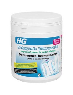Hg detergente blanqueador ropa blanca