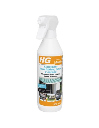 Hg limpiador toldos lonas y carpas 500 ml. pistola
