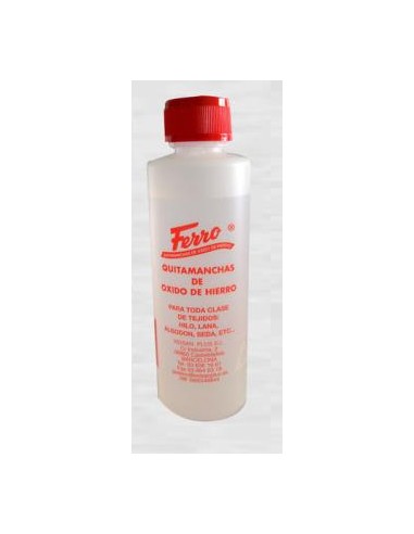 Quitamanchas ferrokit oxido hierro 250 ml.