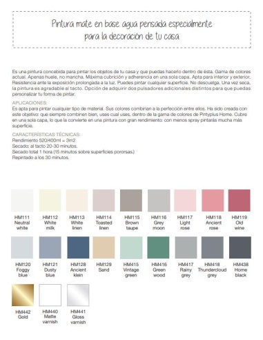 Pintura spray home HM113 linen 520 cc