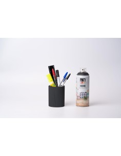 Pintura spray home HM438 home black 520 cc