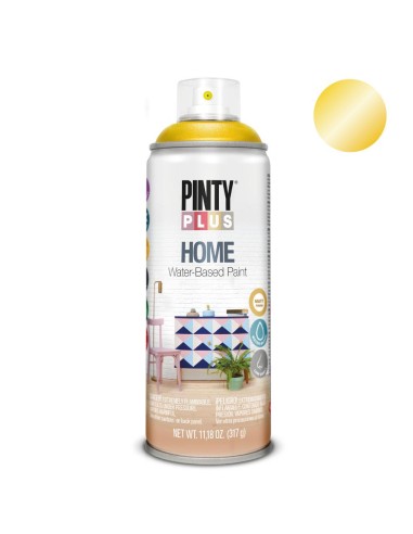 Pintura spray home HM442 metalic gold 520 cc