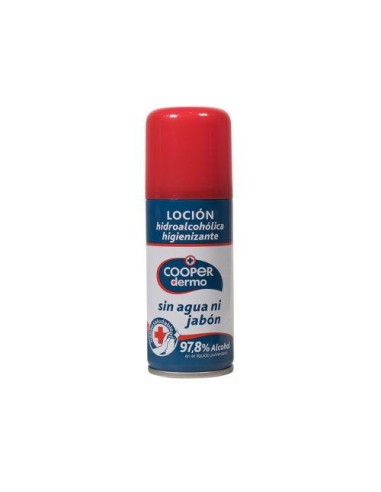 Locion hidroalcoholica sin agua 100 ml. aerosol