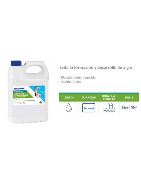 Antialgas concentrado ASTRAL-500/s 5 lt