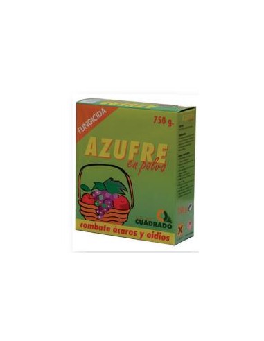 AZUFRE POLVO 750 G - CAJA