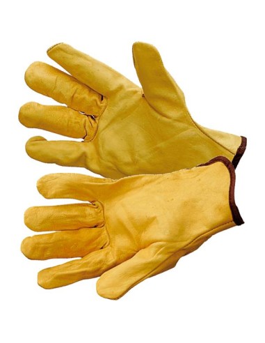 GUANTES CONDUCTOR (201)PIEL VACUNO T-M
