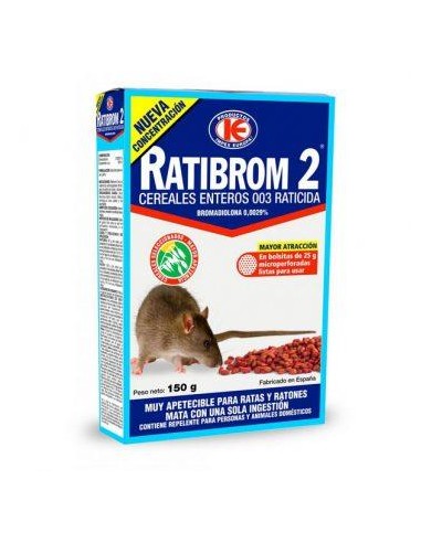 Ratibrom-2 cereal 003 estuche 150 grs