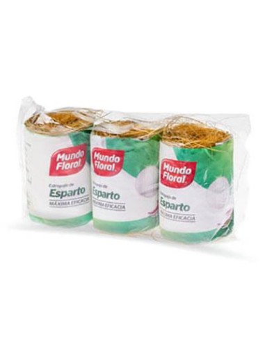 ESTROPAJO ESPARTO X3