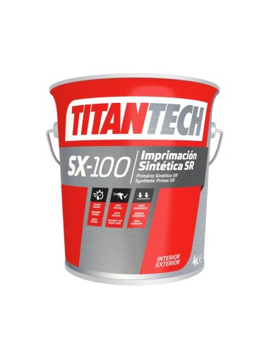 IMPRIMACION SINTETICA SX-100 ROJA-3009- 4 LT