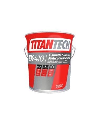 ESMALTE SINTETICO ANTICORROSIVO DTM BRILLO BLANCO 750 ml