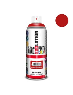 Pintura spray evo ral 3002 rojo carmin 520 cc