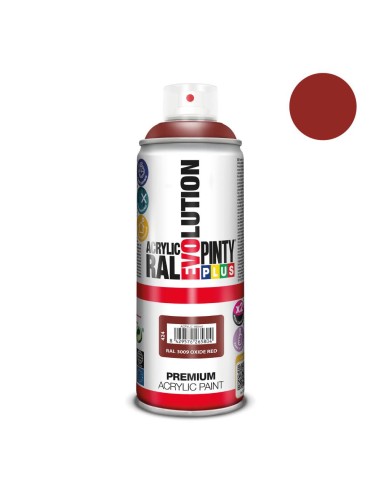 Pintura spray evo ral 3009 rojo oxido 520 cc