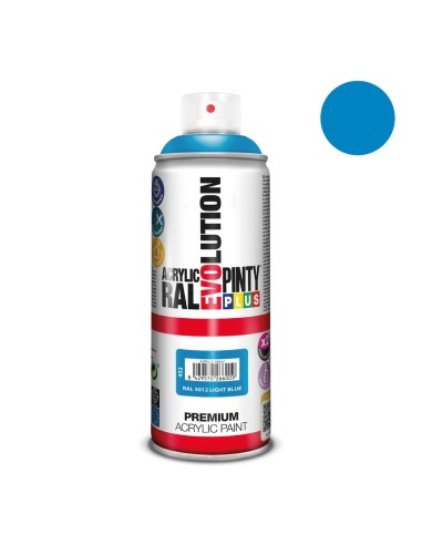 Pintura spray evo ral 5012  azul 520 cc