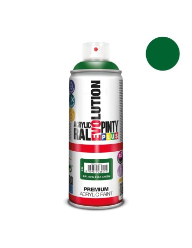 Pintura spray evo ral 6002 verde 520 cc