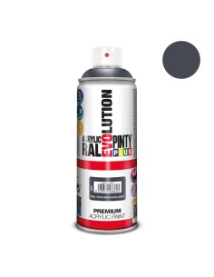 Pintura spray evo ral 7024 gris 520 cc