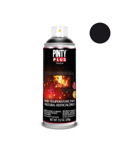 Pintura spray anticalorica NEGR0 A104  520 cc.