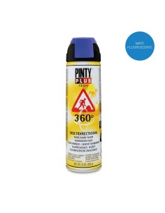 Pintura spray topografico azul T118  520 cc.
