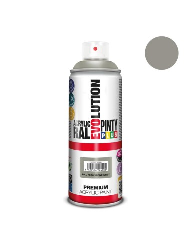 Pintura spray gris R-7030 ACRIL.brillo 520 cc