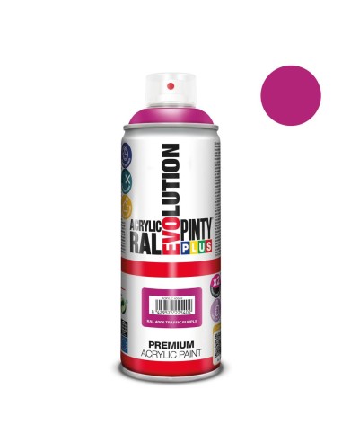 Pintura spray violeta R-4006 ACRIL.brillo 520 cc