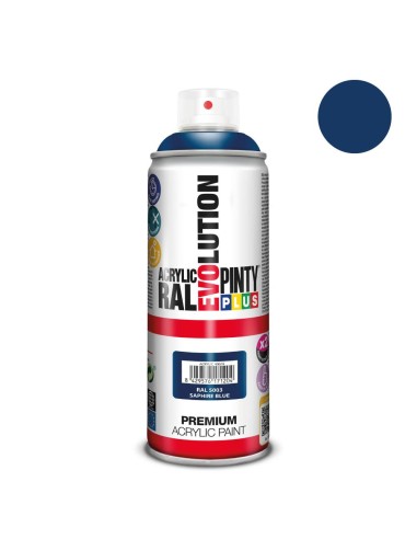Pintura spray azul R-5003 acrilico brillo 520 c