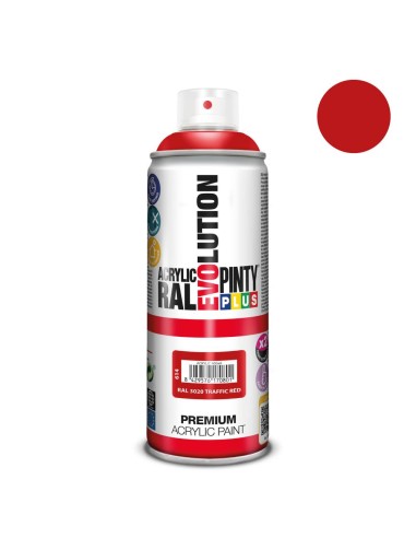 Pintura spray rojo R-3020 ACRIL.brillo 520 cc