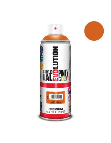 Pintura spray naranja R-2004 ACRIL.brillo 520 cc