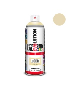 Pintura spray crema R- 1014 acrilico brillo 520 cc