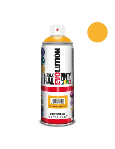 Pintura spray amarillo R1028 ACRIL.brillo 520 cc