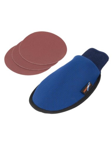 GUANTE DE VELCRO MANOVEL + 3 HOJAS