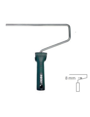 Varilla 22 cm acero mango VERDE/gris - ud