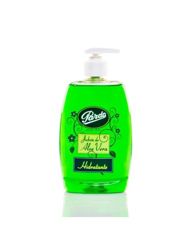 Jabon tocador aloe vera dosificador 500 ml.