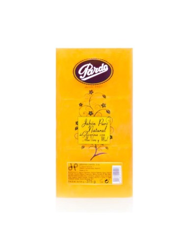 Jabon pardo glicerina 3X125 g