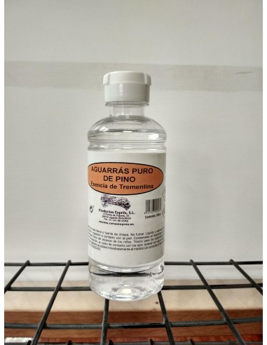 Aguarras puro de pino 250 ml.