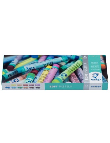 Set de pasteles suaves de iniciación con 12 colores