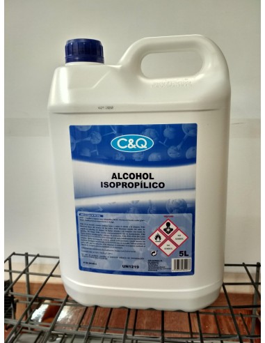 Alcohol isopropilico  5 lt
