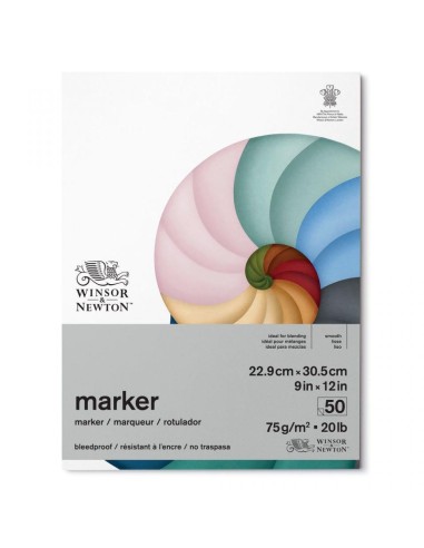 W&N PAPEL PAD A4 50 HOJAS
