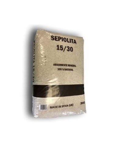 SEPIOLITA GRANO 15/30 S-20 Kg , SACO TERMOSELLADO