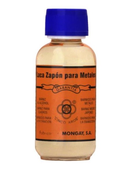 LACA ZAPON METALES CINCO AROS  125 ml.
