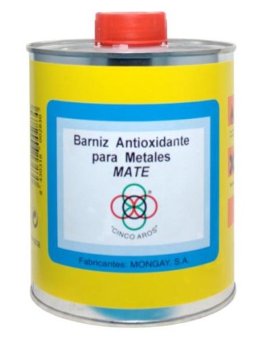 BARNIZ ANTIOXIDO METALES EXT.MATE TRANSP. 1 LT