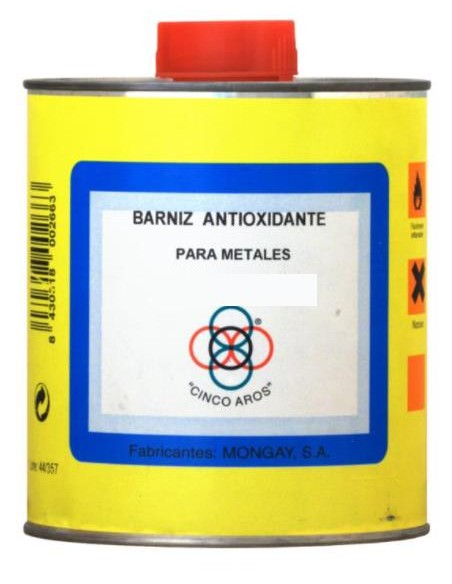BARNIZ ANTIOXIDO METALES EXT.TRANSP.AGUA 1/2 Lt.