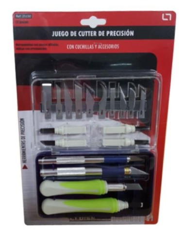 JUEGO CUTTER Y ACCESORIOS  22 PIEZAS