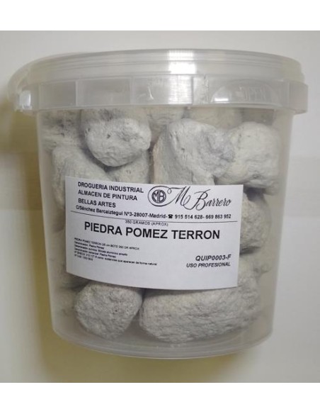 PIEDRA POMEZ TERRON 2/5 cm BOTE 350 GR APROX