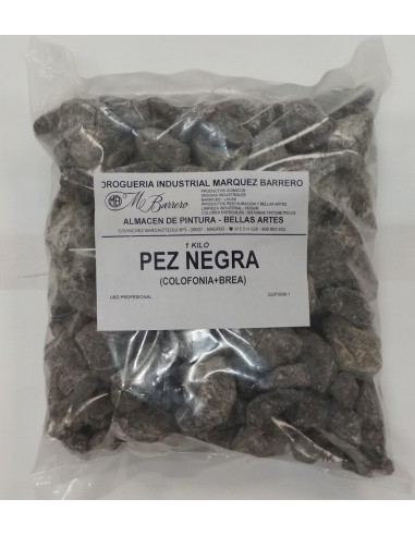 PEZ NEGRA (COLOFONIA+BREA) 1 KG.