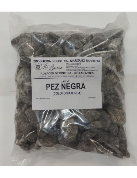 PEZ NEGRA (COLOFONIA+BREA) 1 KG.