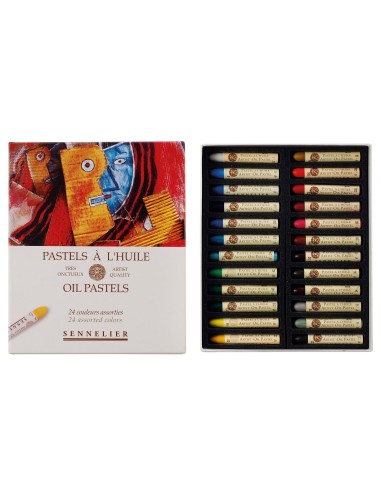PASTEL AL OLEO 24 UD - UNIVERSAL SENNELIER