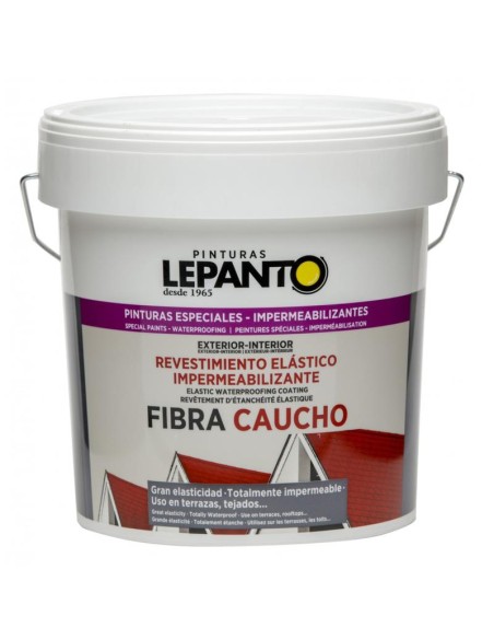 FIBRA CAUCHO ROJO INGLES 4 LT