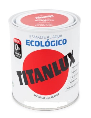 Titanlux esmalte ECO. satinado verde jade 750 ml.
