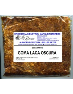 GOMA LACA ESCAMAS OSCURA - 500g.