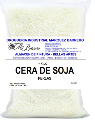CERA DE SOJA 1 KILO