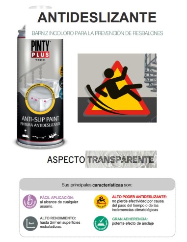 PINTYPLUS TECH 520 cc ANTI-SLIP